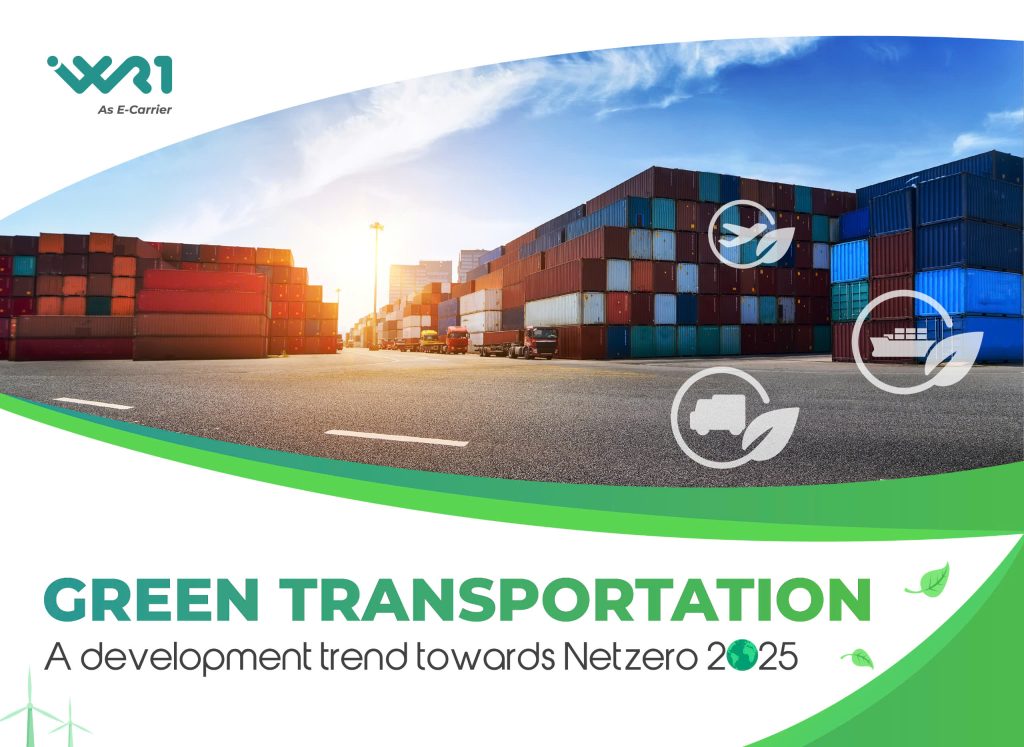 Green transportation - A development trend towards Net-zero 2025