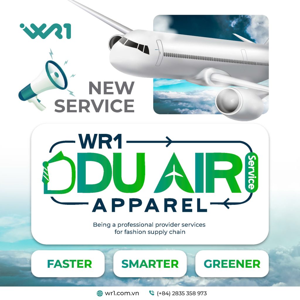 WR1 DDU AIR SERVICE: APPAREL