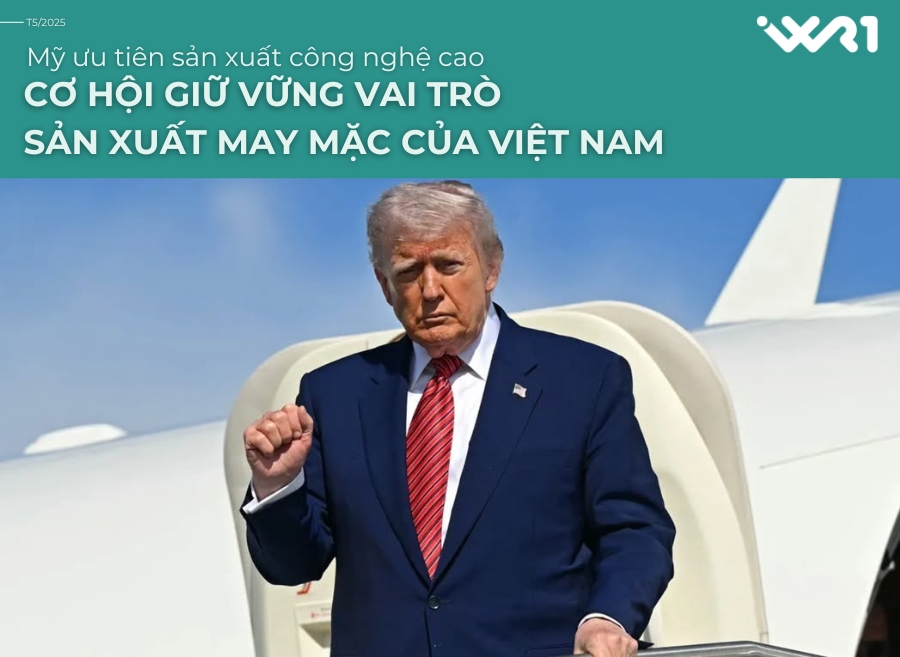 Mỹ ưu tiên sản xuất công nghệ cao – Cơ hội giữ vững vai trò sản xuất may mặc của Việt Nam