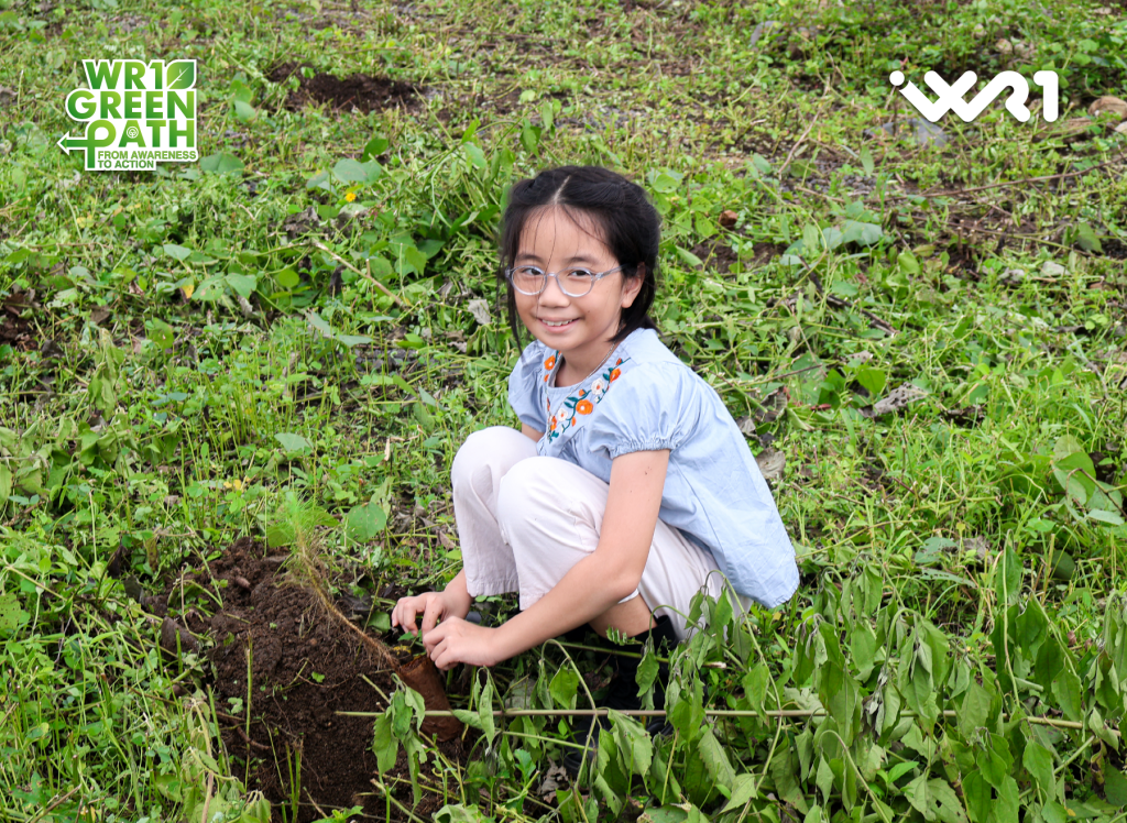 WR1 isn't just planting seeds of green awareness in its members; it's also nurturing this mindset in the young generation of the future
