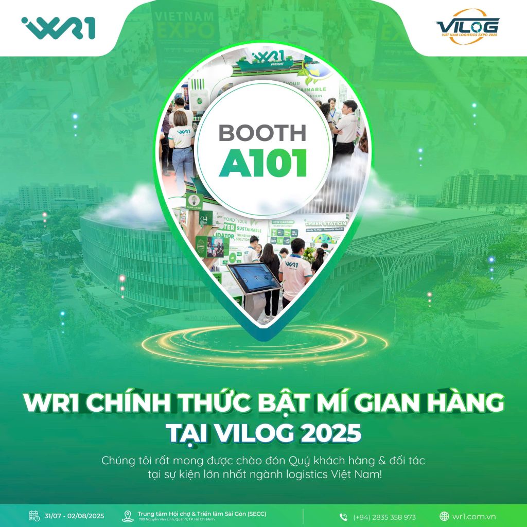 A101 - Gian hàng WR1 tại VILOG 2025