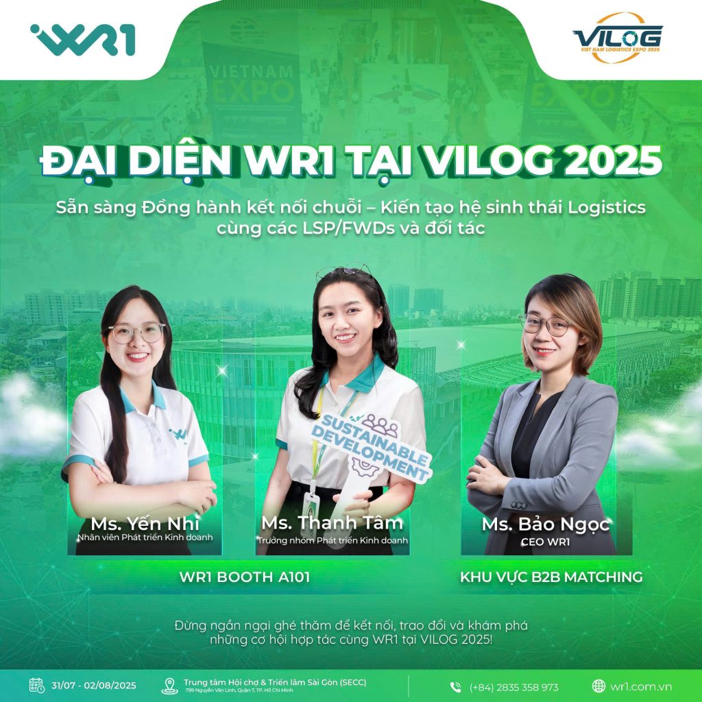 Đại diện WR1 tại VILOG 2025