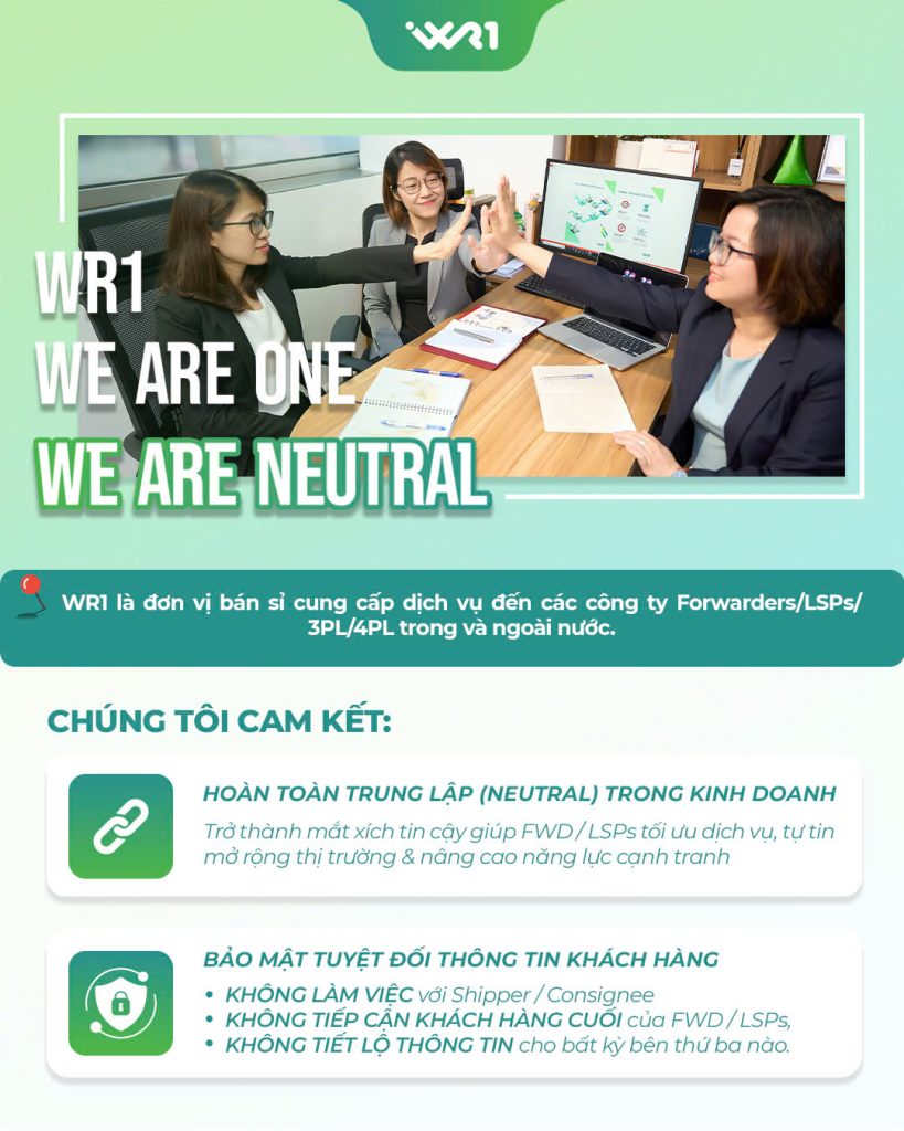  Cam kết “We Are One – We Are Neutral”