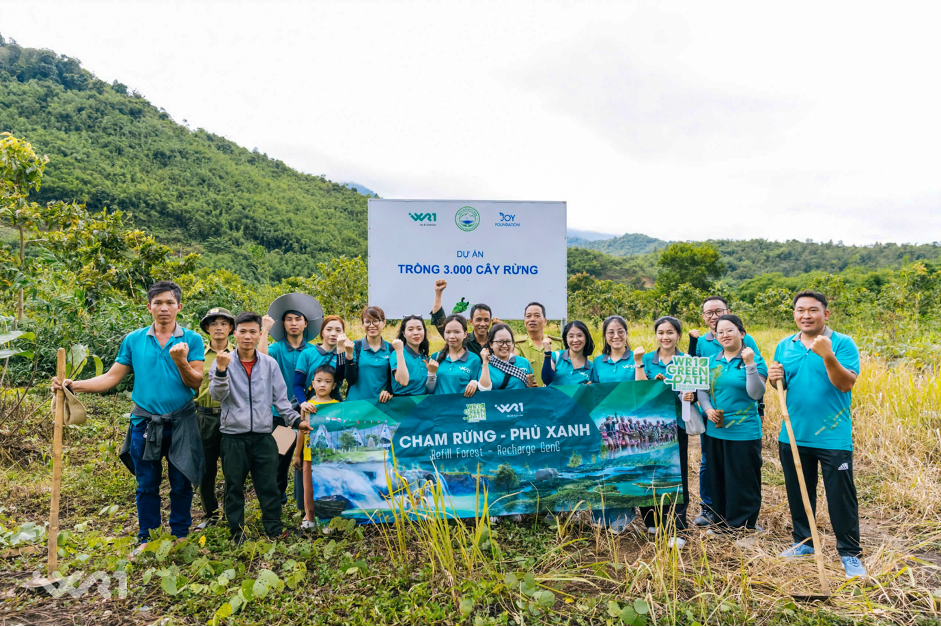 Đội ngũ WR1 tặng 3.000 cây cho Đắk Nông - Tà Đùng